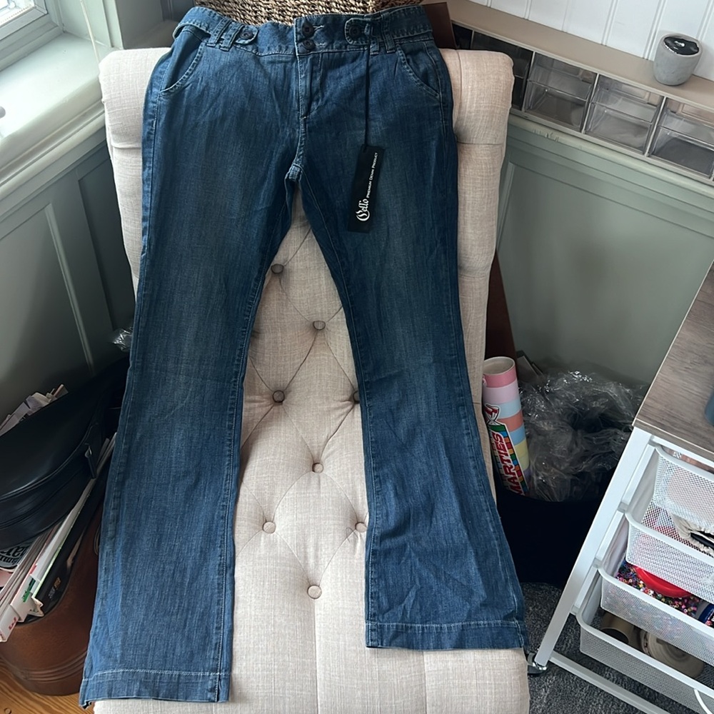 Cello size 3 trouser jeans, boot cut 34 inseam